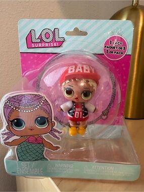 L.O.L. Surprise! Baby 01 Doll in Pink, Red & Yellow Outfit